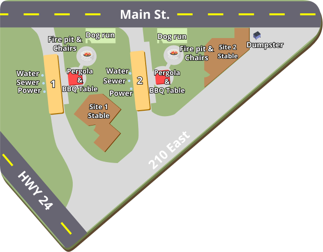 Ant Hill RV Park property map