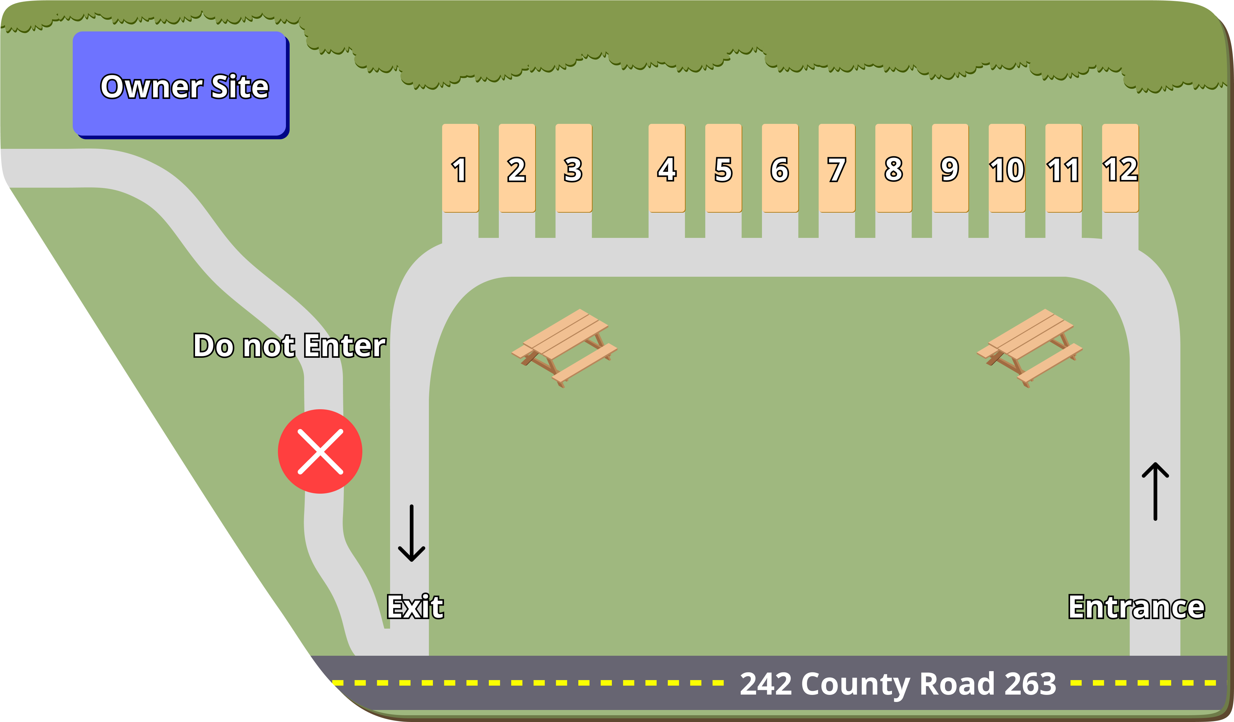 Big Fish at Wedowee RV Park property map