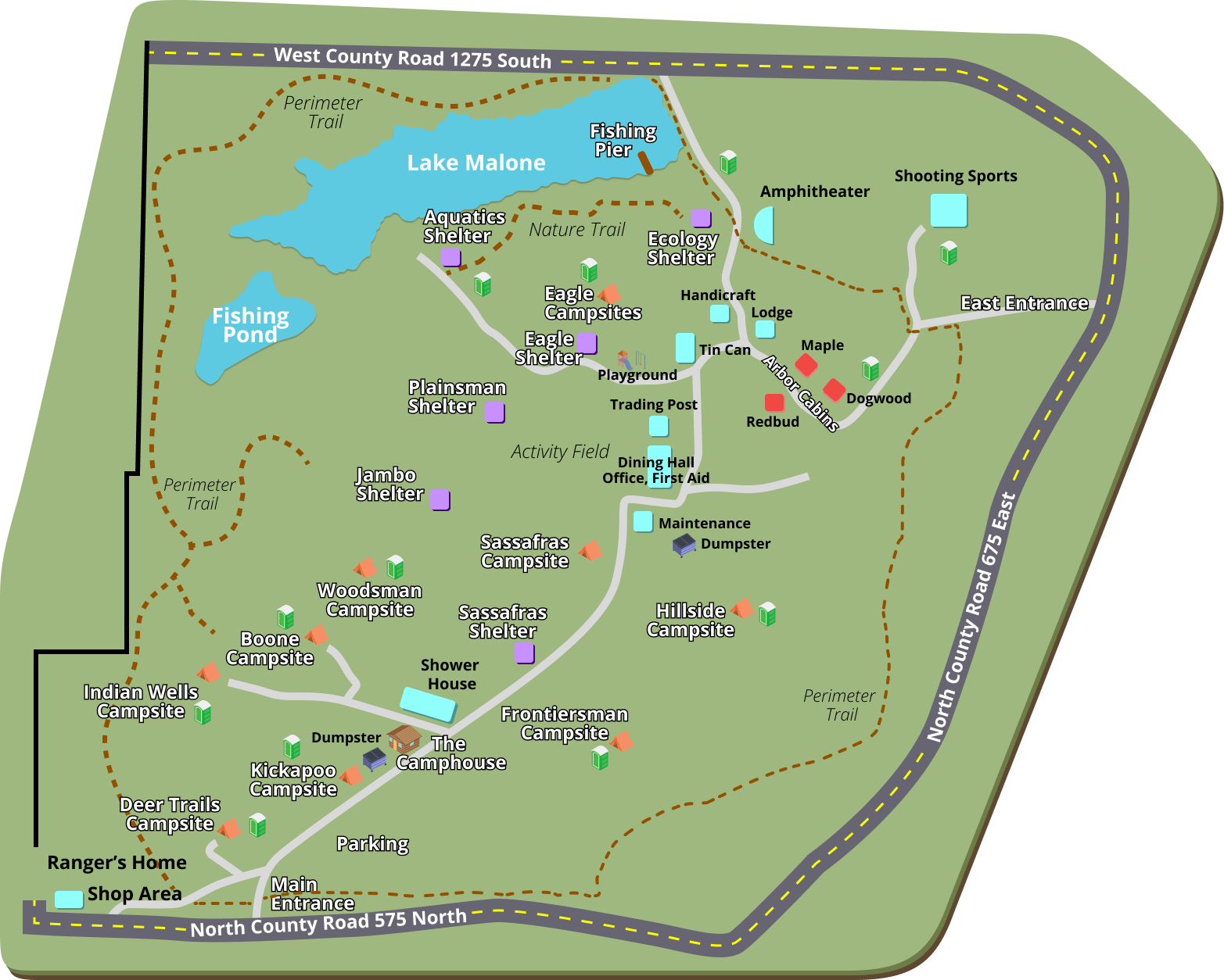 Camp Krietenstein property map