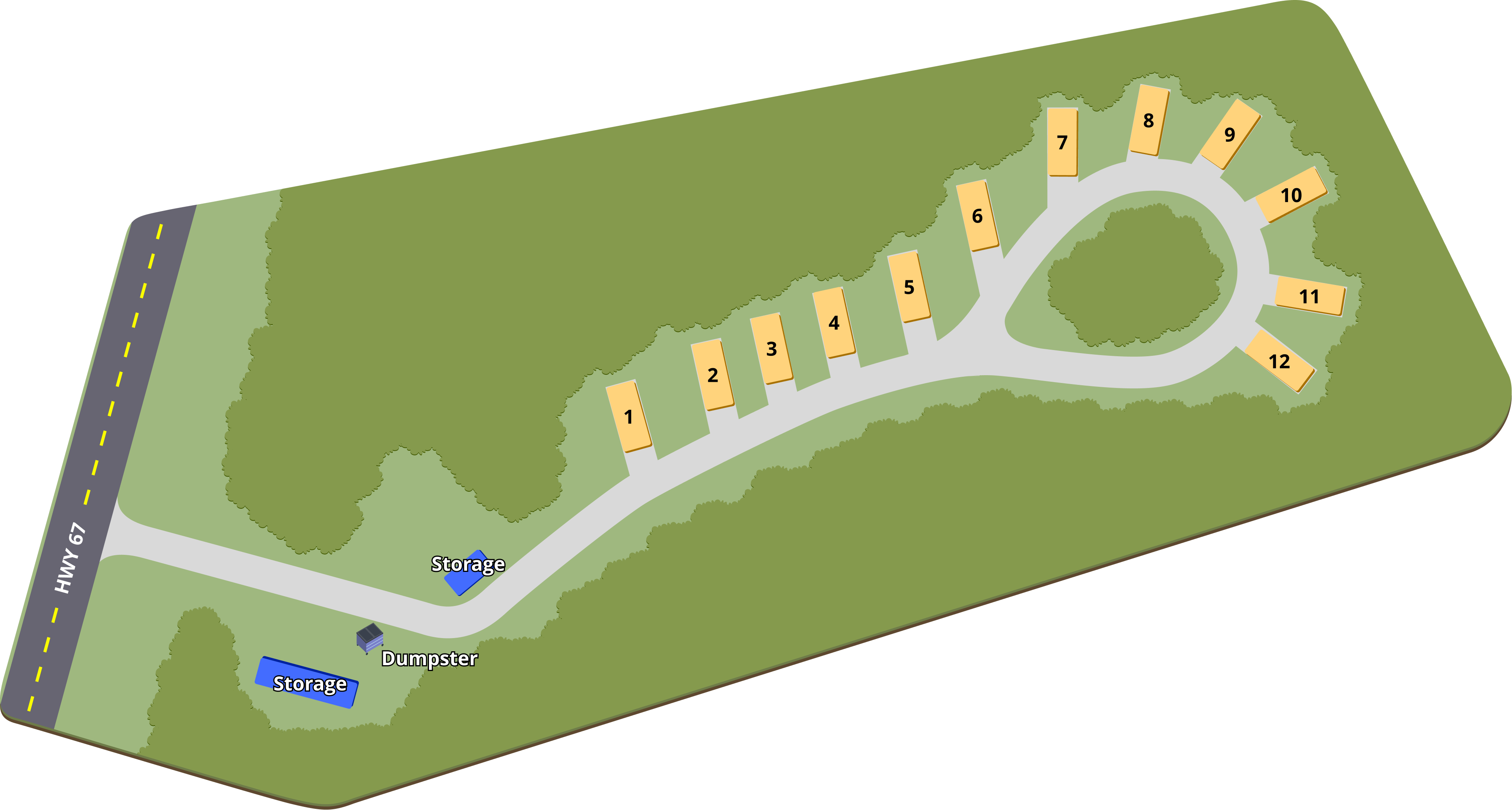 Gum Springs RV Camp and Stay property map