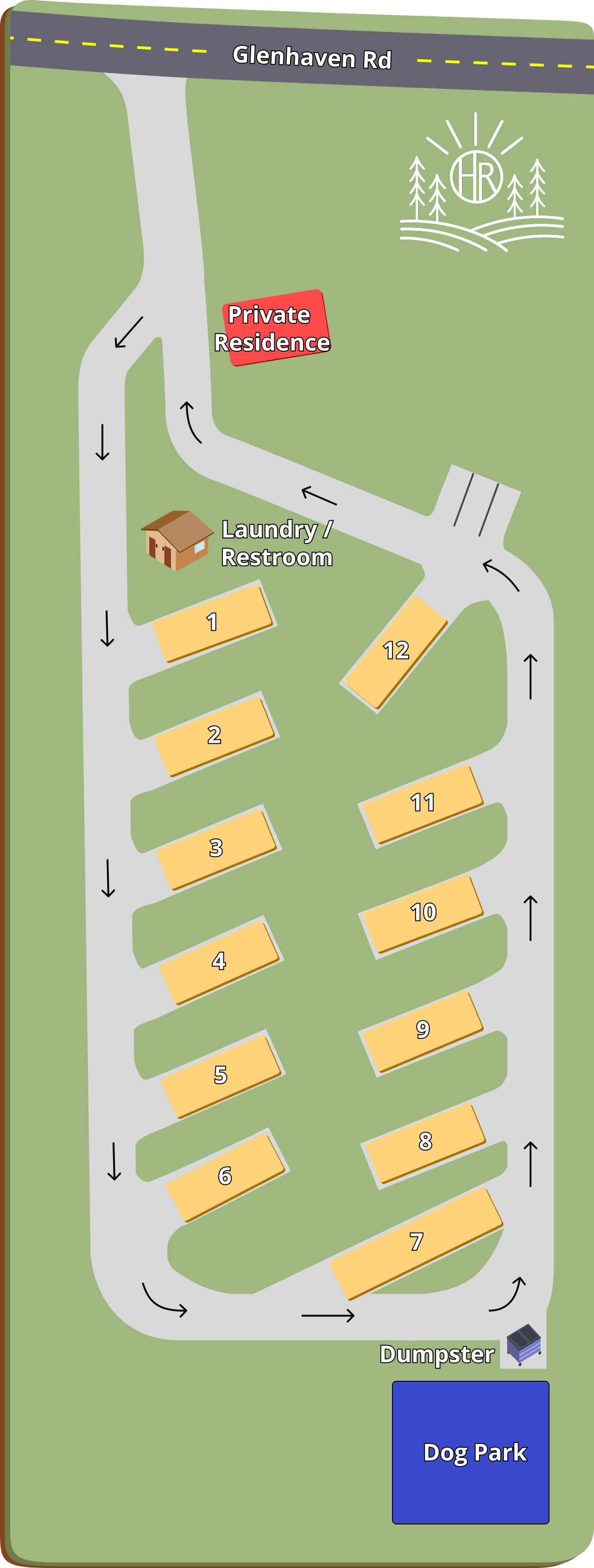 Haven Ridge property map