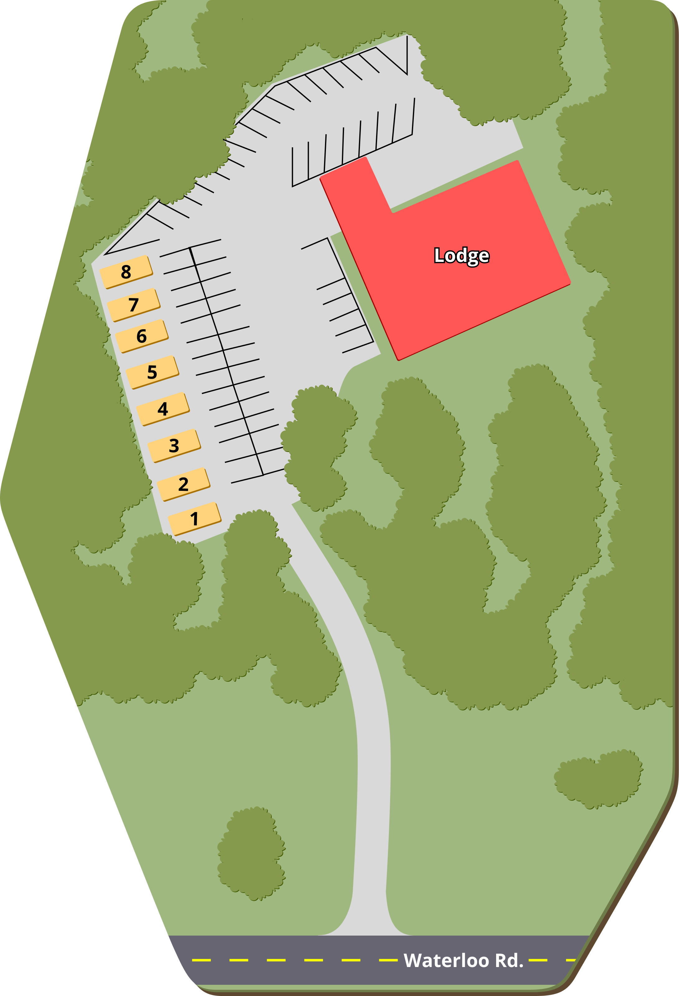 Speedy Gonzales Memorial RV Park at Edmond Elks Lodge #2578 property map