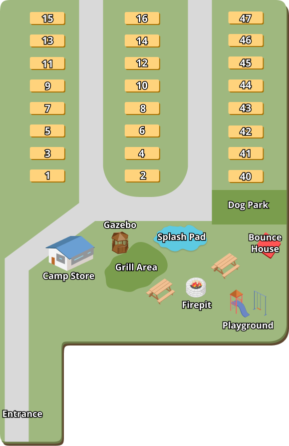 That Little RV Resort property map